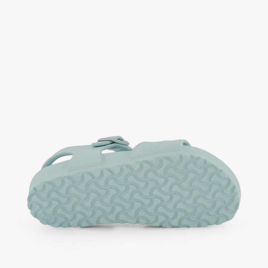 Birkenstock Rio Meisjes Sandalen In Mint
