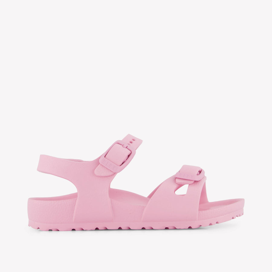 Birkenstock Rio Kinder Meisjes Sandalen In Roze