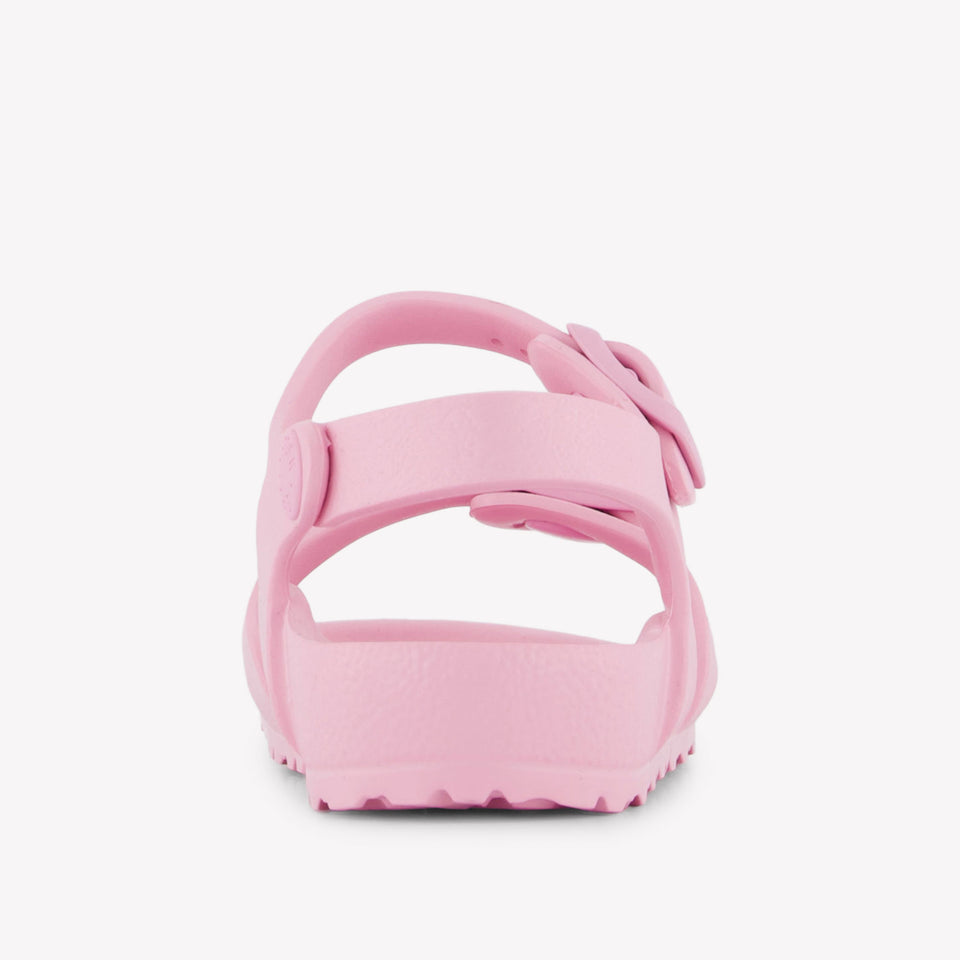 Birkenstock Rio Meisjes Sandalen In Roze