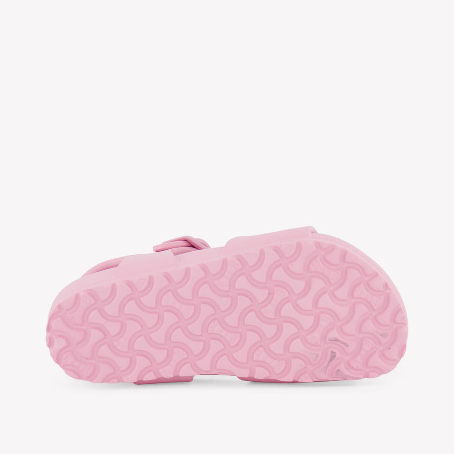 Birkenstock Rio Meisjes Sandalen In Roze