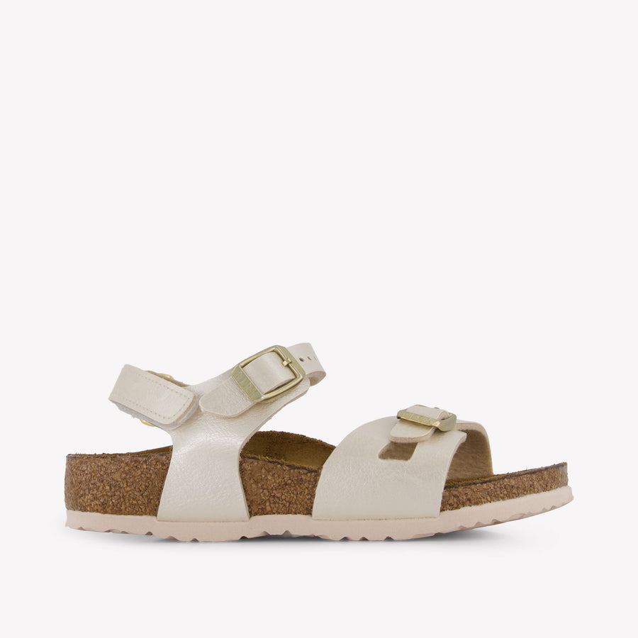 Birkenstock Rio Kinder Meisjes Sandalen In Wit