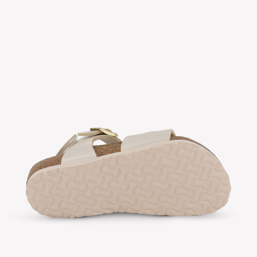 Birkenstock Rio Meisjes Sandalen In Wit