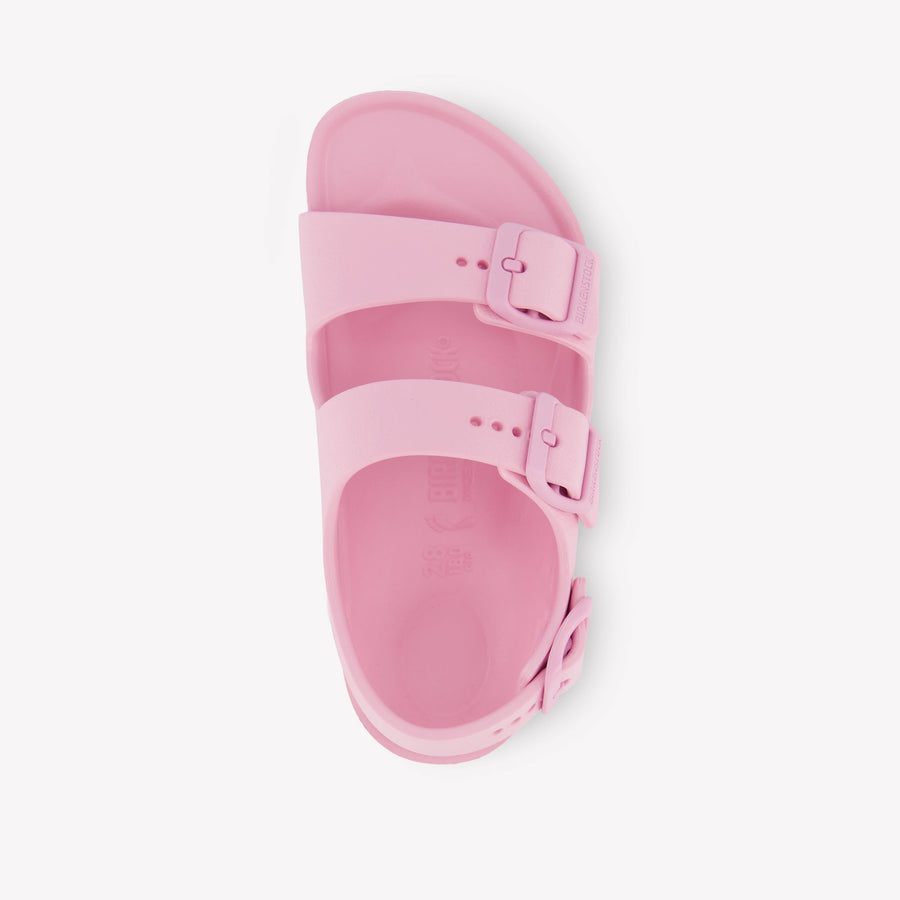 Birkenstock Milano Meisjes Sandalen In Roze