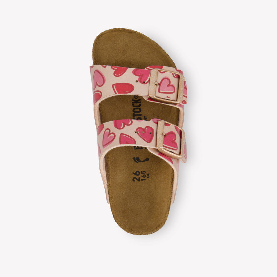Birkenstock Arizona Meisjes Slippers In Brons