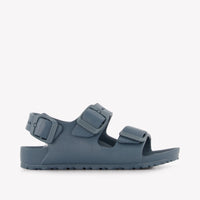 Birkenstock Milano Jongens Sandalen In Donker Grijs