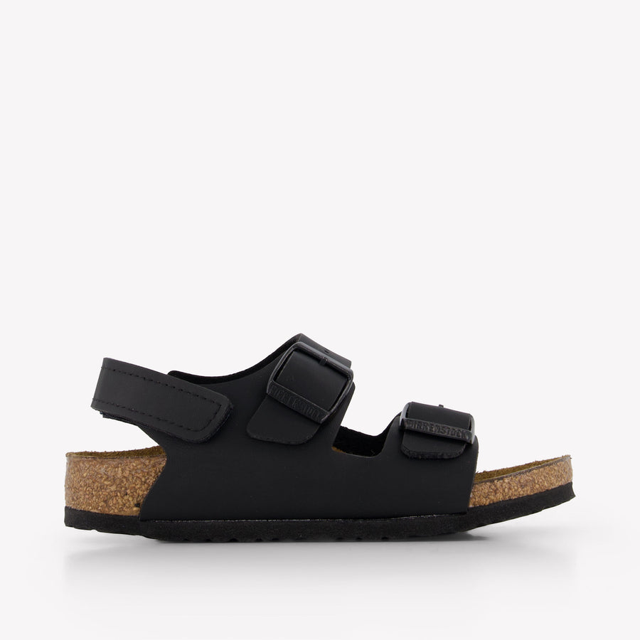 Birkenstock Milano Kinder Jongens Sandalen In Zwart