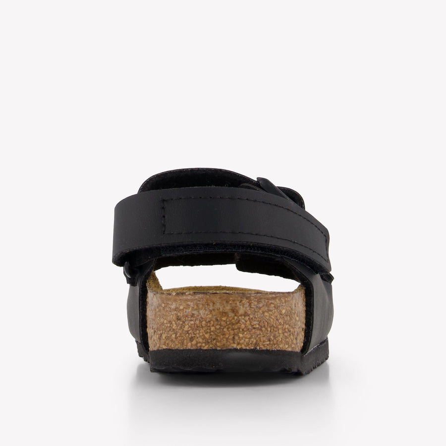 Birkenstock Milano Jongens Sandalen In Zwart