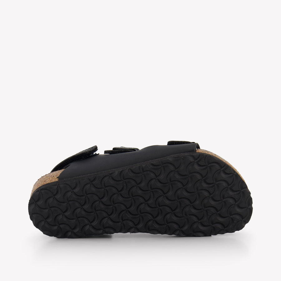 Birkenstock Milano Jongens Sandalen In Zwart