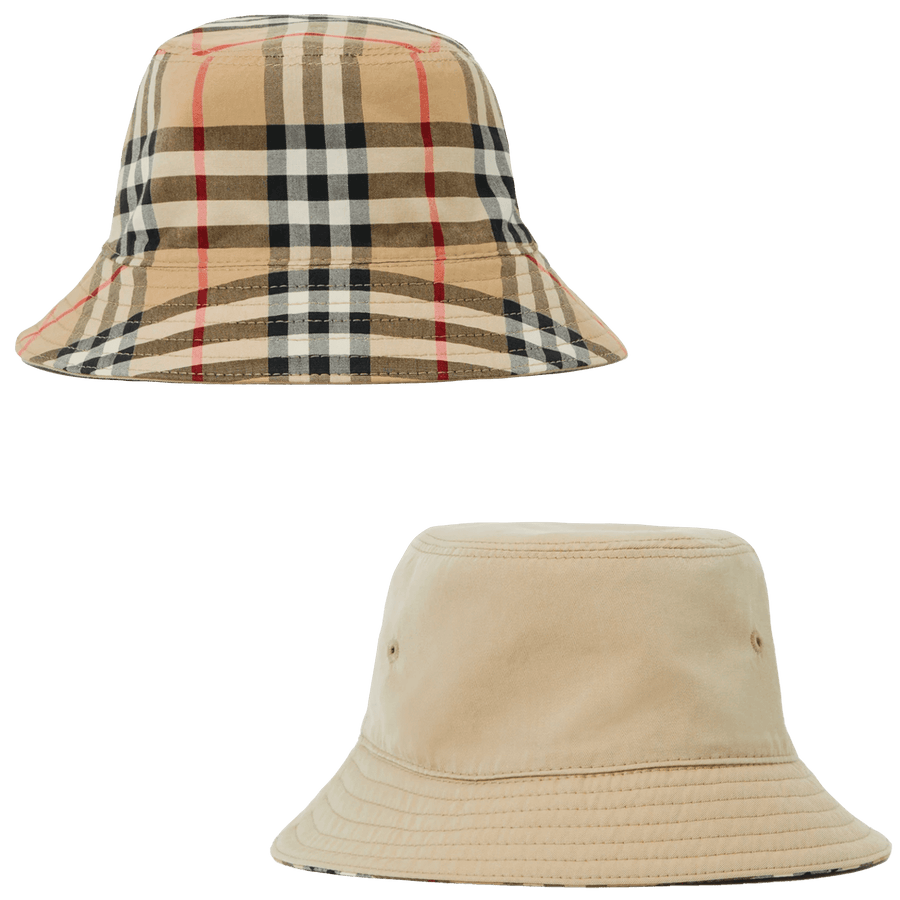 Burberry Kinder Unisex Hoed Zand