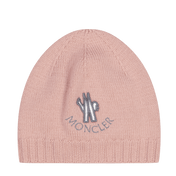 Moncler Baby Meisjes Muts Licht Roze