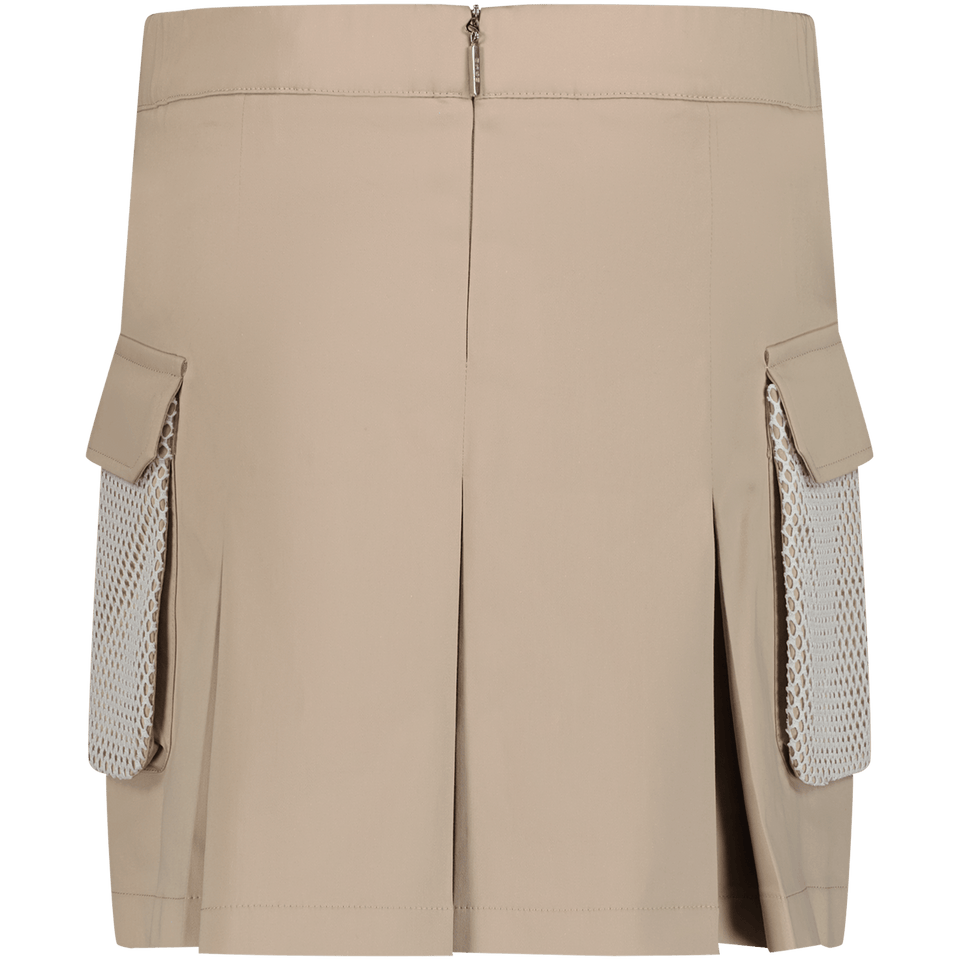 MSGM Kinder Rokje Beige