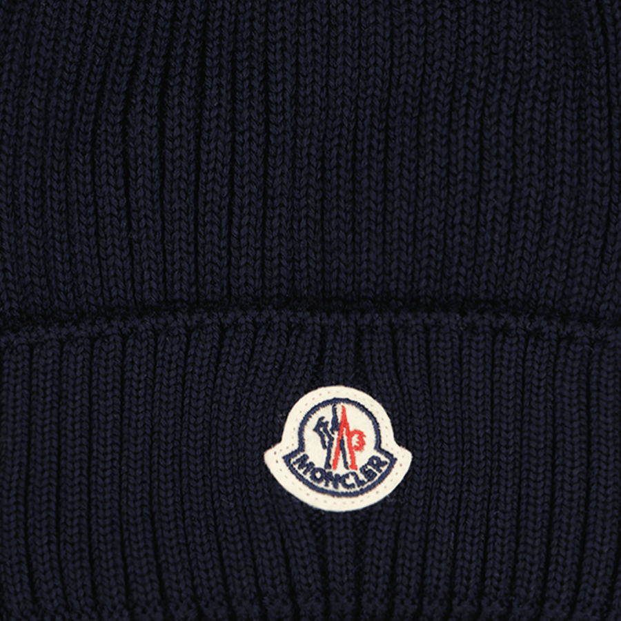 Moncler Kinder Meisjes Muts Navy
