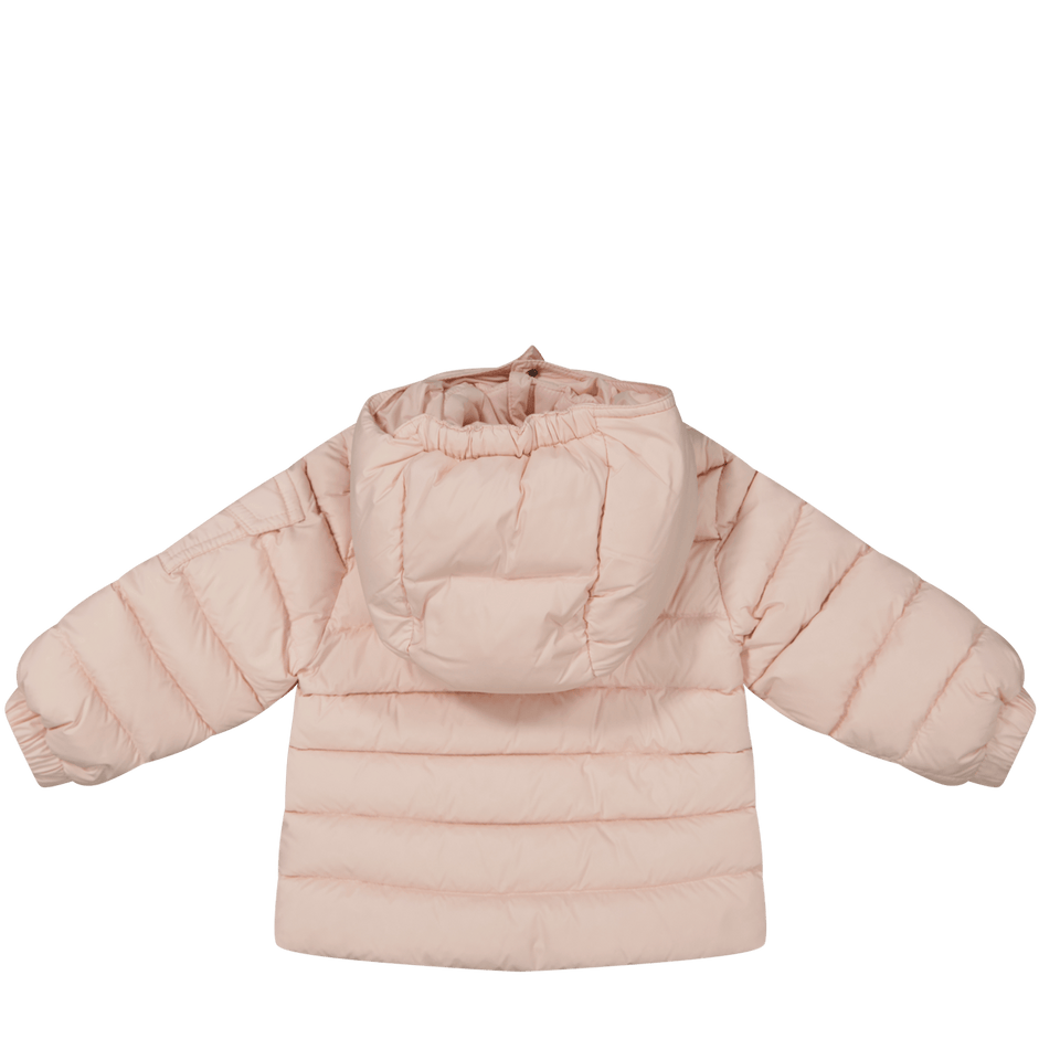 Moncler Baby Meisjes Jas Licht Roze