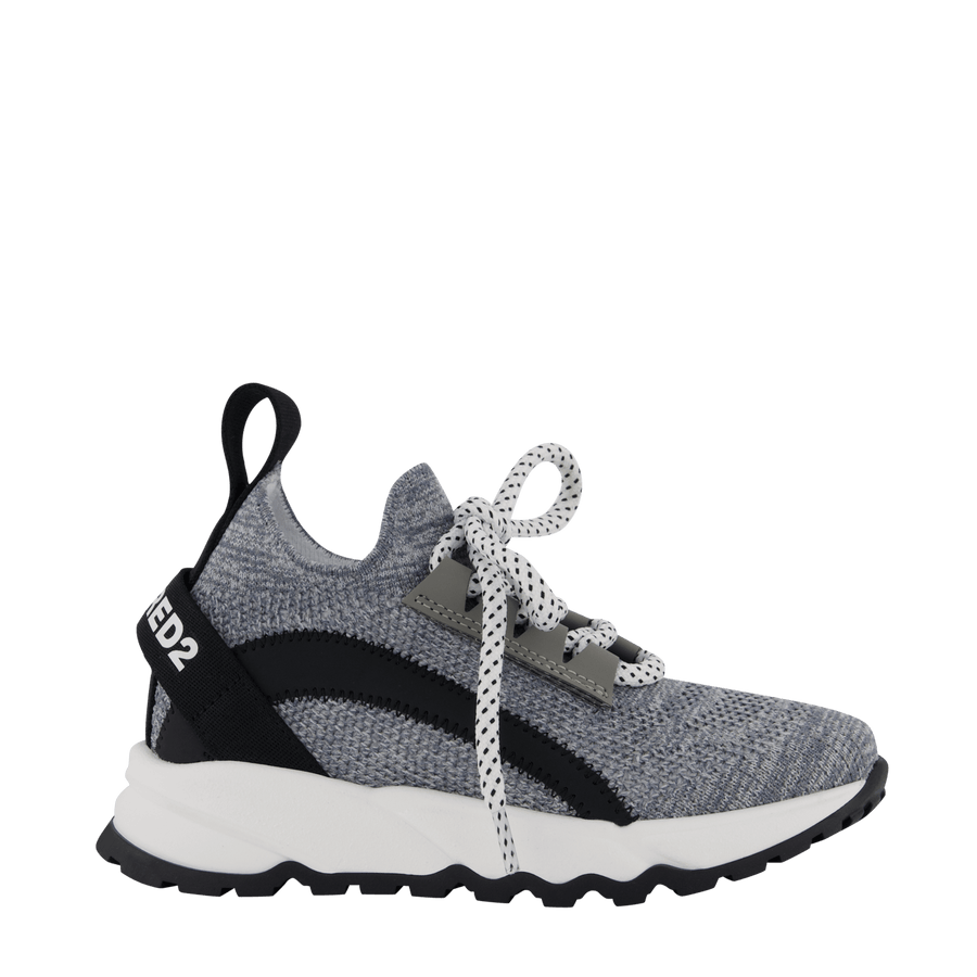 Dsquared2 Unisex Kids Sneakers Grey