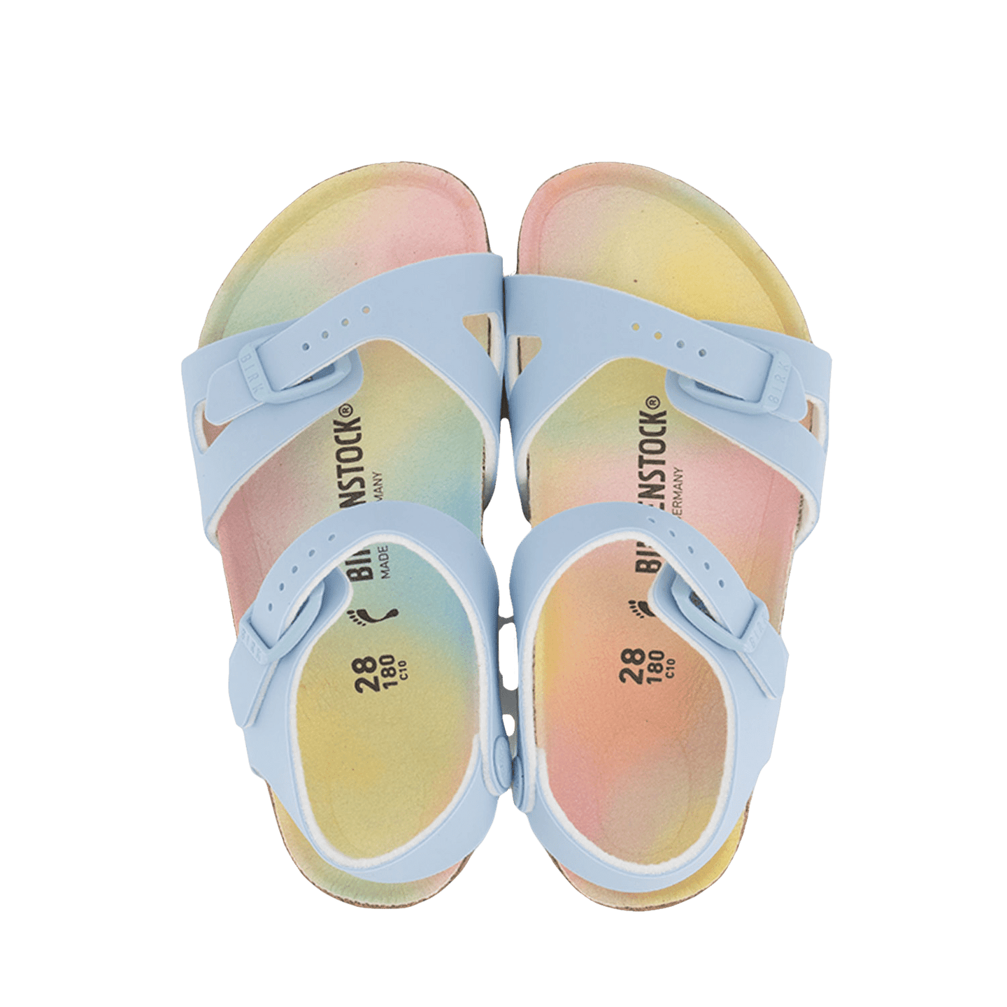 Birkenstock Kinder Meisjes Sandalen Licht Blauw 24