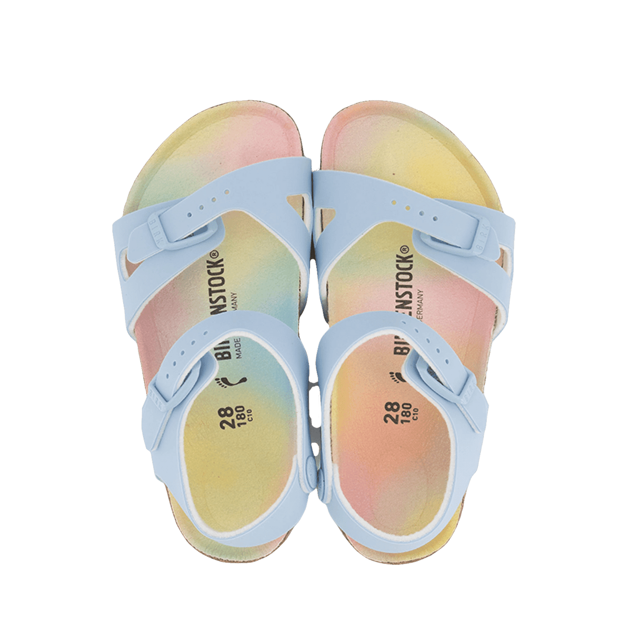 Birkenstock Kinder Meisjes Sandalen Licht Blauw