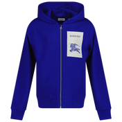 Burberry Kinder Jongens Vest Cobalt Blauw