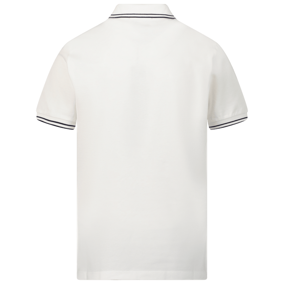 Stone Island Kinder Jongens Polo Off White