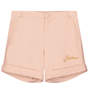 Moschino Kinder Meisjes Shorts Licht Beige