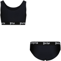 Palm Angels Kinder Meisjes Zwemkleding Zwart