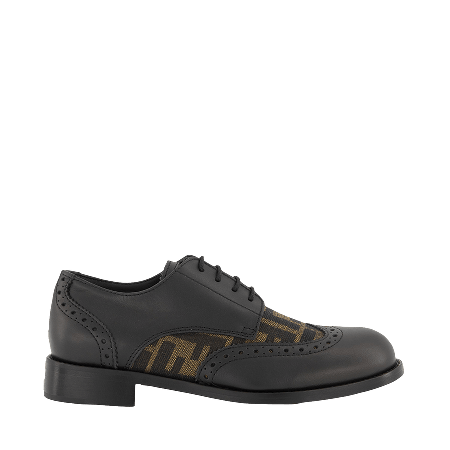Fendi Unisex Kids Shoes Black