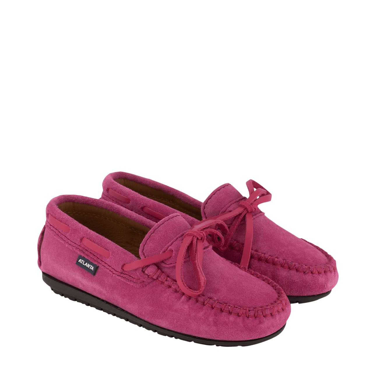 Atlanta Mocassin Kinder Meisjes Schoenen Fuchsia