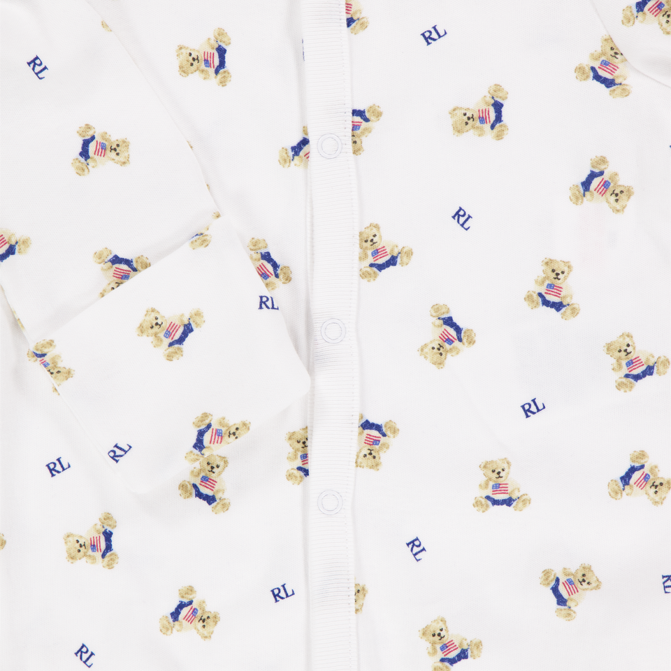 Ralph Lauren Baby Jongens Boxpakje In Wit