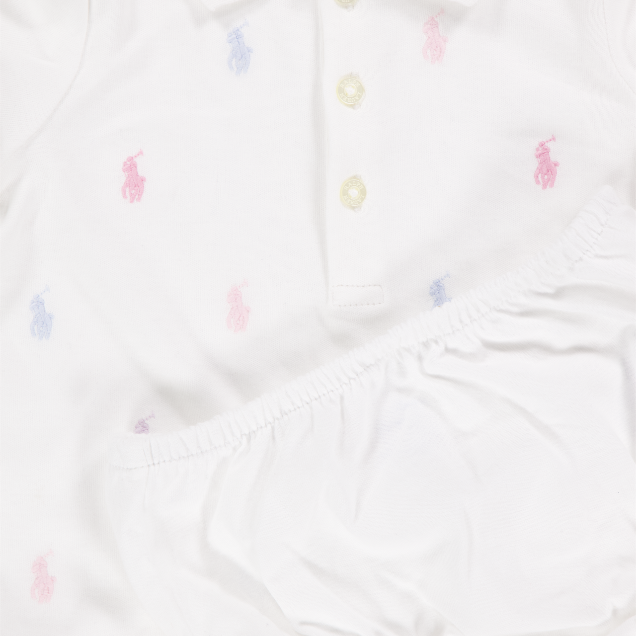 Ralph Lauren Baby Meisjes Jurk In Wit