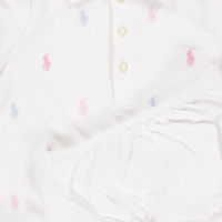 Ralph Lauren Baby Meisjes Jurk In Wit