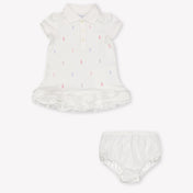 Ralph Lauren Baby Meisjes Jurk In Wit