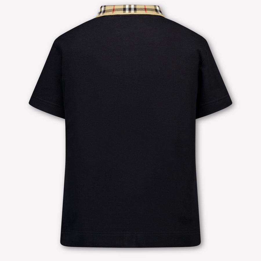 Burberry Johane Kinder Jongens Polo In Zwart