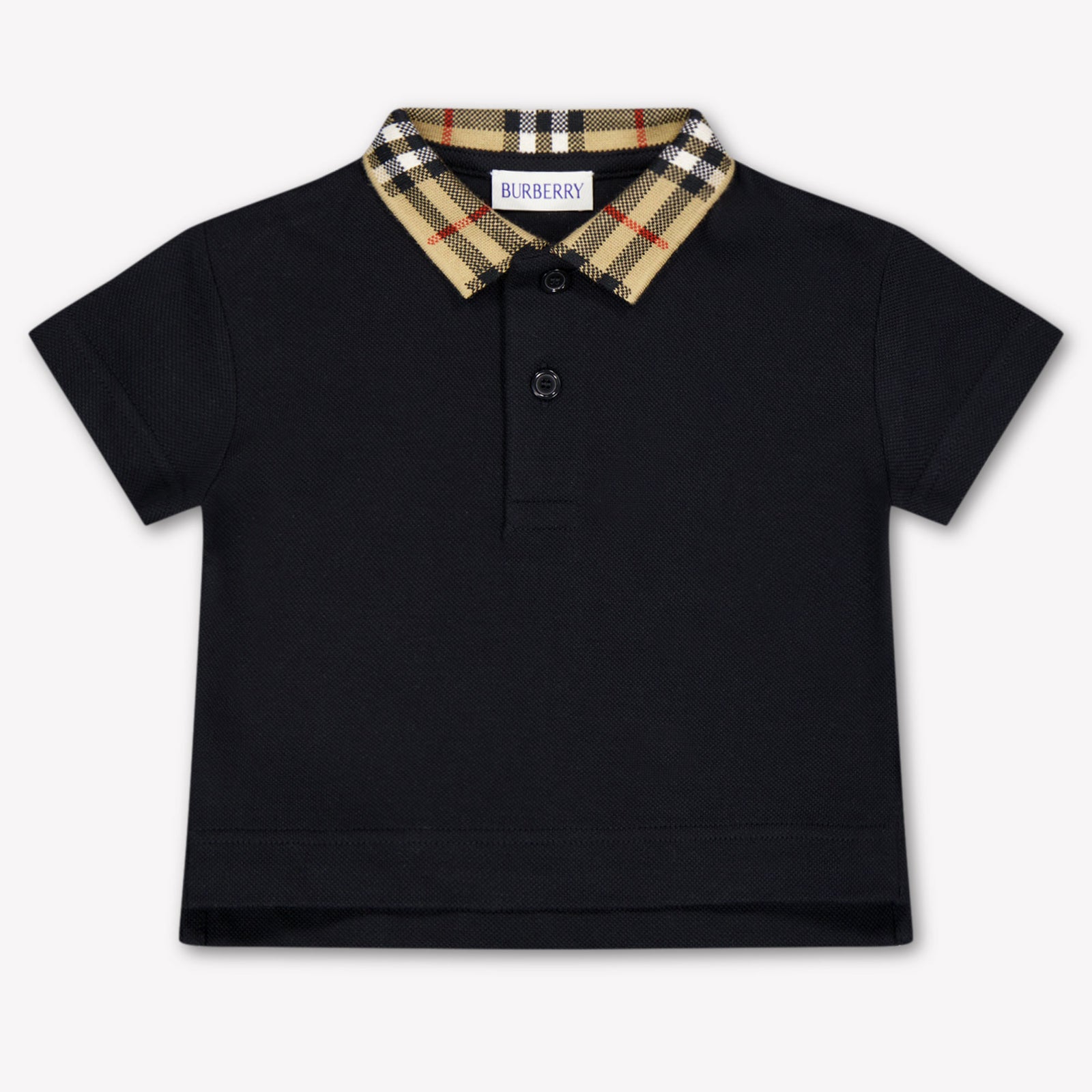 Burberry Johane Baby Jongens Polo In Zwart
