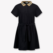 Burberry Astrid Kinder Meisjes Jurk In Zwart