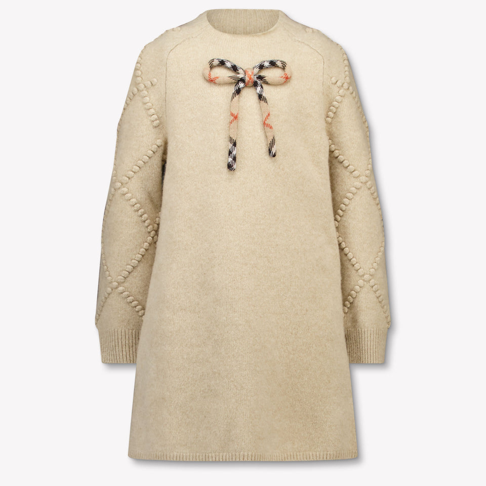 Burberry Bessie Kinder Meisjes Jurk In Beige