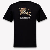 Burberry Cedar Kinder Jongens T-Shirt In Zwart