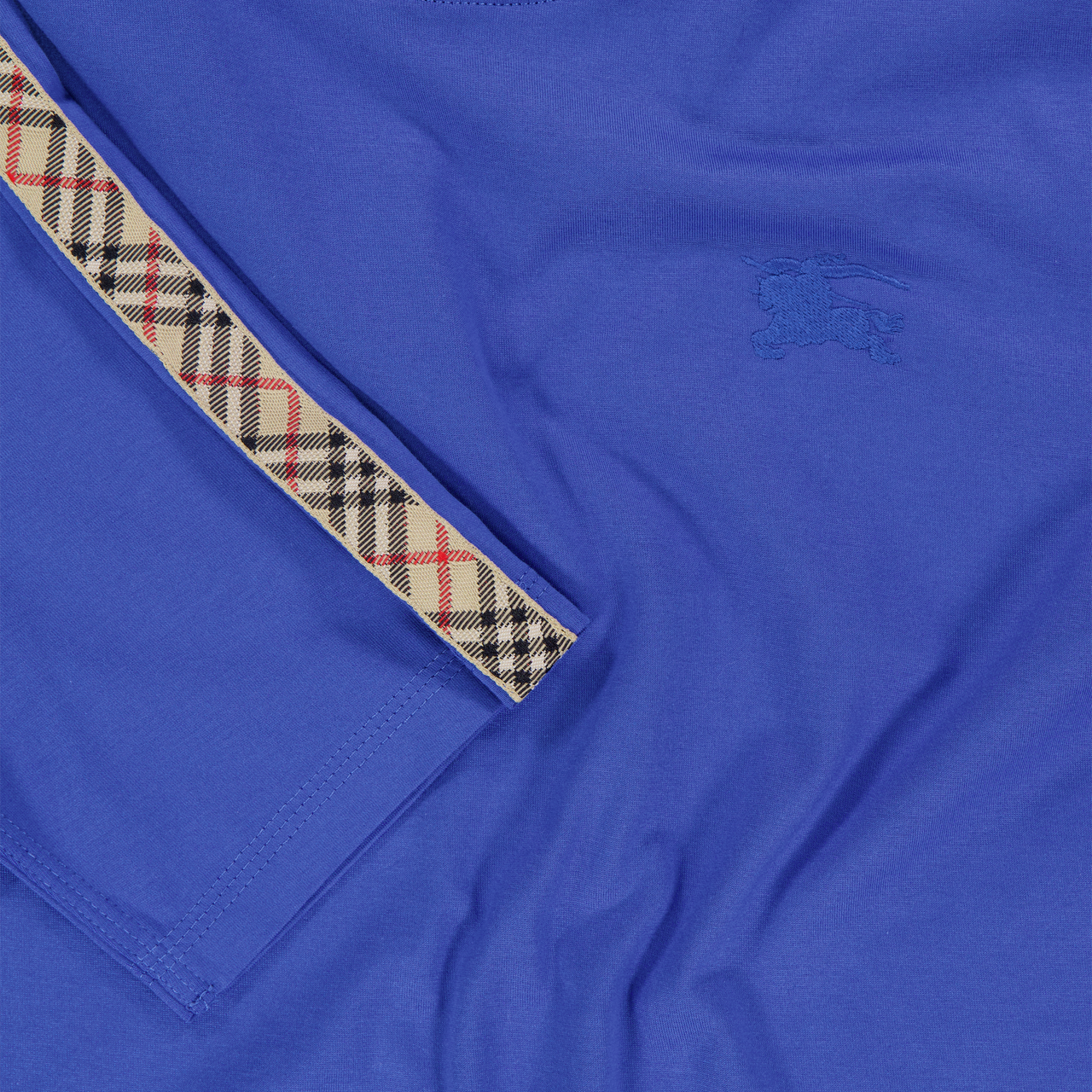 Burberry Cedar Kinder Jongens T-Shirt In Cobalt Blauw
