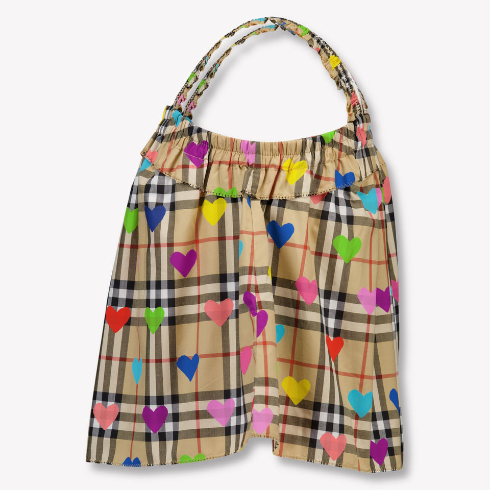 Burberry Gabi Kinder Meisjes T-Shirt In Beige