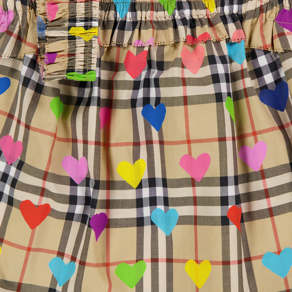 Burberry Gabi Kinder Meisjes T-Shirt In Beige