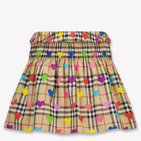 Burberry Ama Kinder Meisjes Rokje In Beige