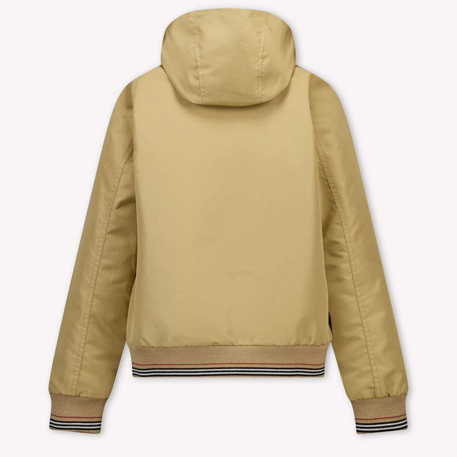 Burberry Lucas Kinder Jongens Zomerjas In Beige