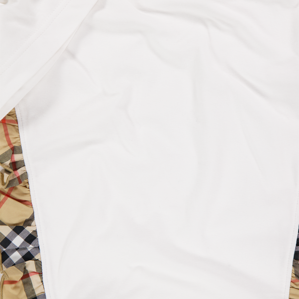 Burberry Roxy Kinder Meisjes T-Shirt In Wit