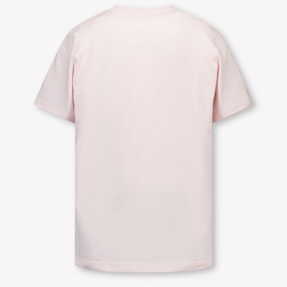 Burberry Cedar Stamp Kinder Meisjes T-Shirt In Licht Roze