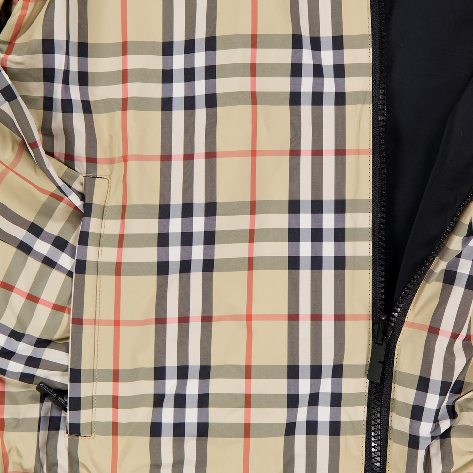 Burberry Reece Kinder Unisex Tussenjas In Beige