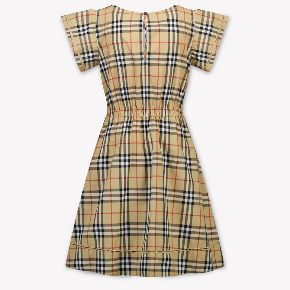 Burberry Adele Kinder Meisjes Jurk In Beige