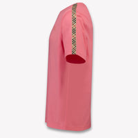 Burberry Cedar Check Kinder Meisjes T-Shirt In Roze