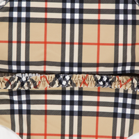 Burberry Babette Kinder Meisjes Zwemkleding In Beige
