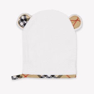 Burberry Bear Towelo Baby Unisex Accessoire In Wit