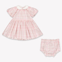 Burberry Aria Baby Meisjes Jurk In Licht Roze
