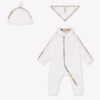 Burberry Hamilton Baby Unisex Boxpakje In Wit