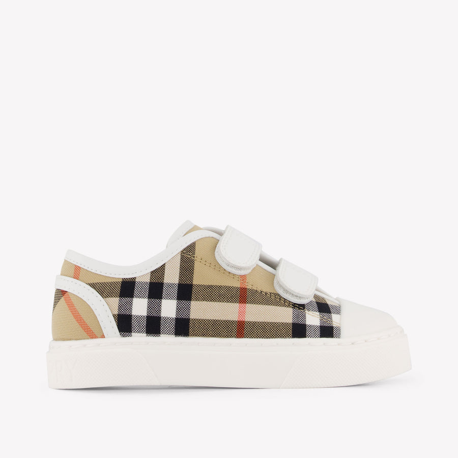 Burberry Blake Unisex Sneakers In Beige